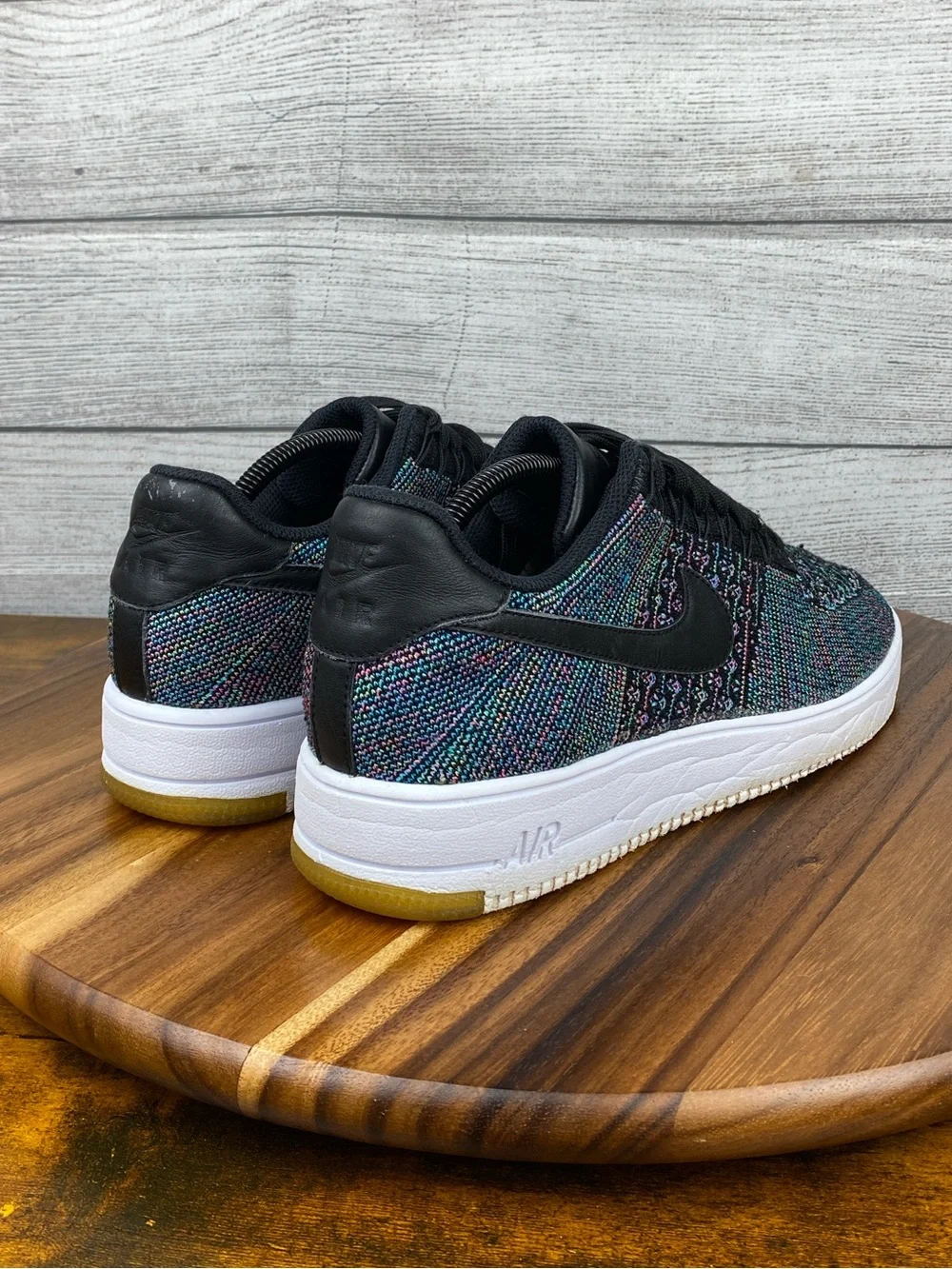 Nike Air Force 1 Ultra Flyknit Low Blue Lagoon Multi-Color Shoe Men’s Size 10